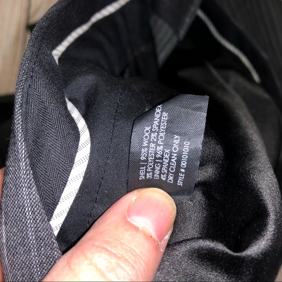 Club Monaco Striped Wool Pants - Picture 5 of 5